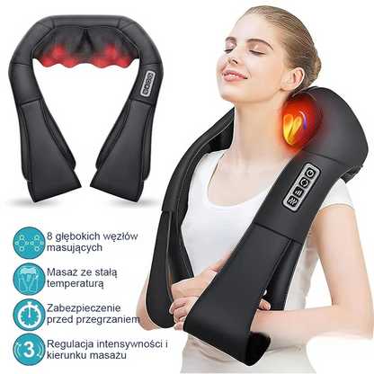SoftFlow™ Masażer Szyi i Pleców 3D