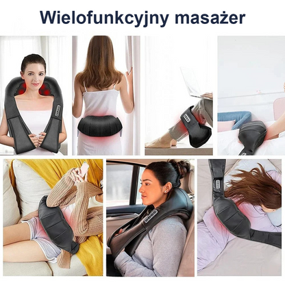 SoftFlow™ Masażer Szyi i Pleców 3D