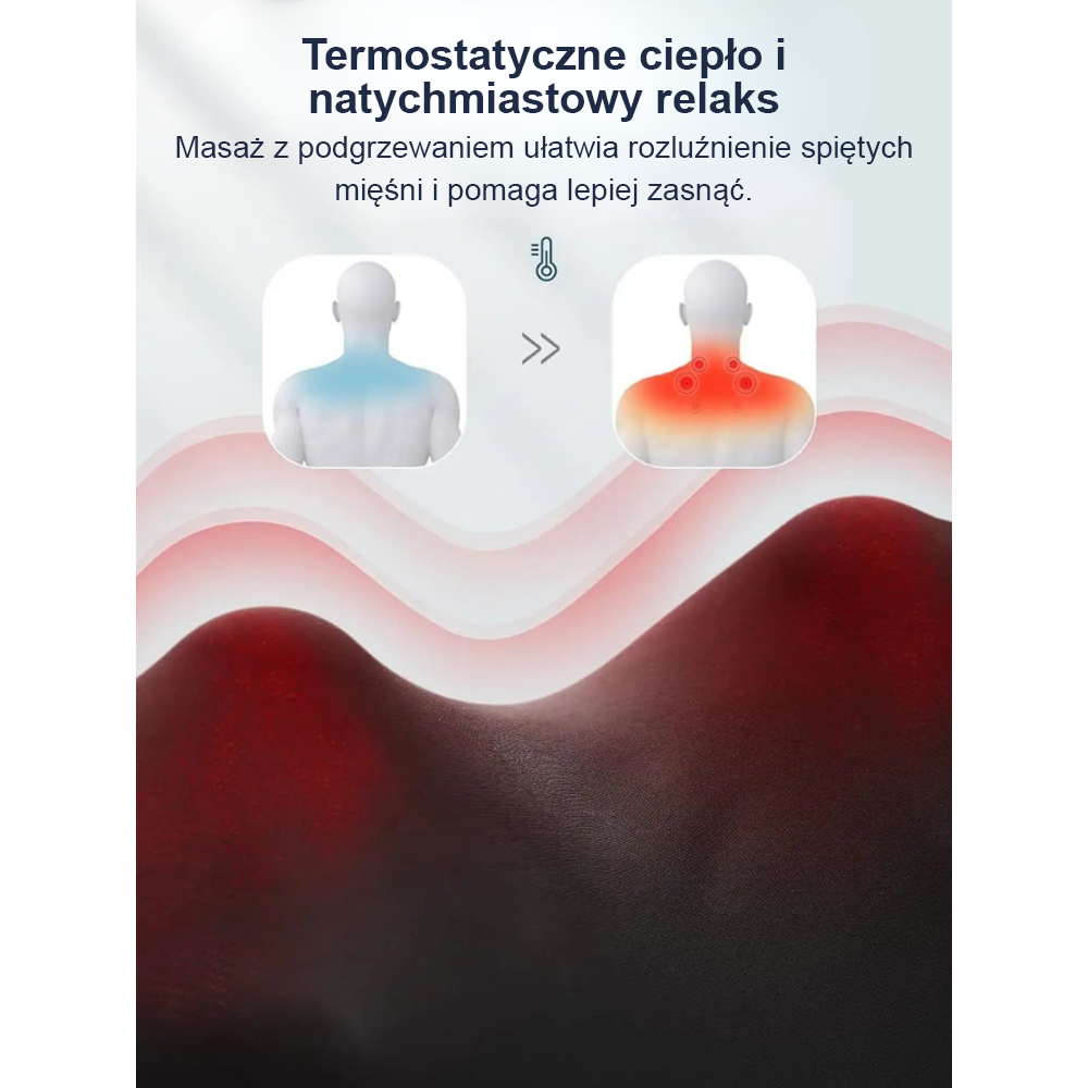SoftFlow™ Masażer Szyi i Pleców 3D